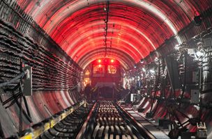 Train in Tunnel