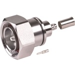 7/16 DIN Male Straight Jack connector by Times for the LMR-240 cable series