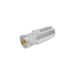 UHF Male Straight Plug connector by Times for the LMR-600 cable series